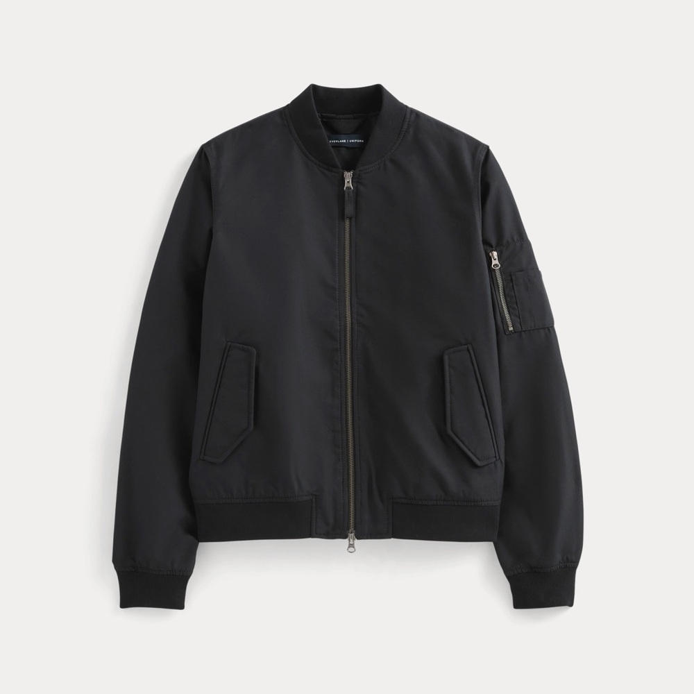 Everlane Uniform Men’s The Bomber Jacket in Black Size S